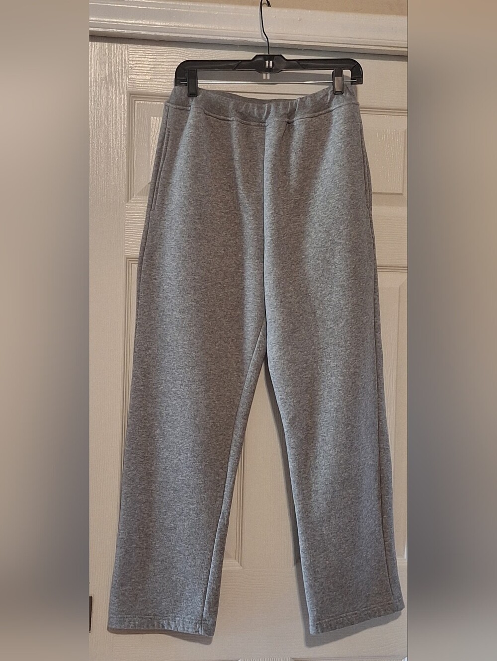 Gray Women's Fleece Jogger Pants